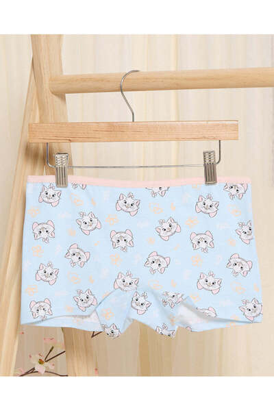 REDTAG Senior Girls Blue And Pink Marie Print Boxer Brief Set (Pack of 2)