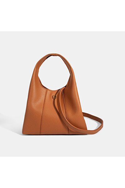 Desa Women's Tan Shoulder Strap Handbag