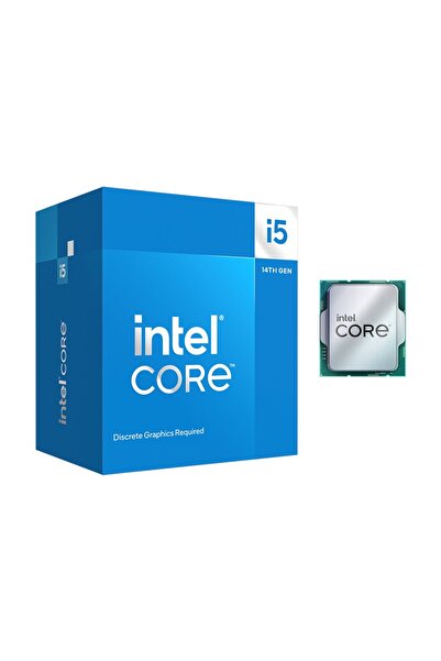 Intel Core İ5 14400F Box 2.50Ghz (Max. 4.70Ghz) 20Mb L3 Önbellek Soket 1700 Kutulu İşlemci