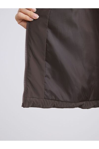 LC Waikiki Lcw Vision Mock Neck Oversized Women's Puffer Jacket