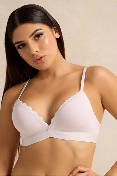 REDTAG مجموعة حمالات صدر نسائية مبطنة وغير سلكية (عبوة من 3 قطع)