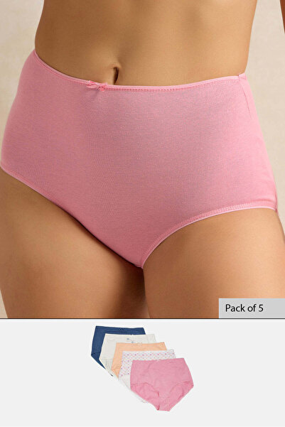 REDTAG مجموعة ملابس داخلية نسائية كاملة متنوعة (عبوة من 5 قطع)