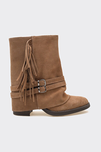 SHOEMARK Leros Taba Hakiki Deri Süet Bot