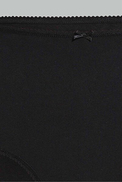 REDTAG Black Mama Briefs For Women (Pack of 5)