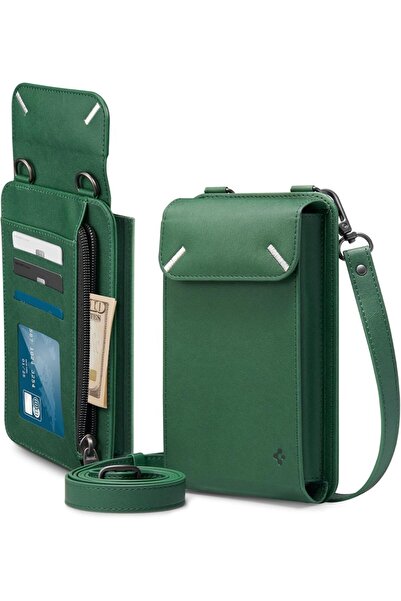 Spigen Wallet Travel Bag with Adjustable Strap Compatible with All Phones Val...