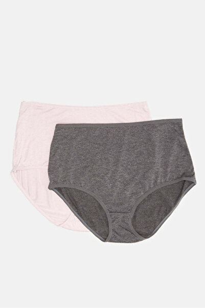 REDTAG Women Assorted Full Brief (Pack Of 2)