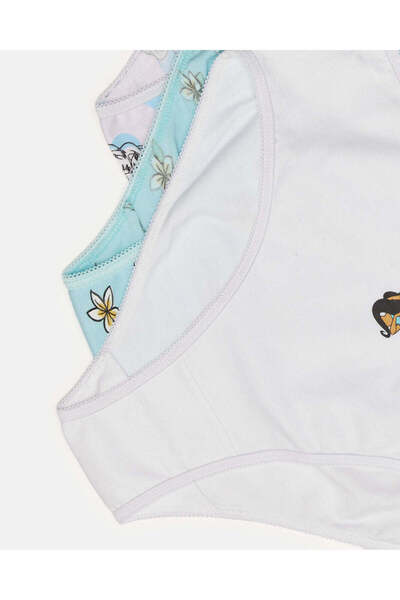 REDTAG Senior Girls Assorted Aladdin Print Brief Set (Pack of 3)