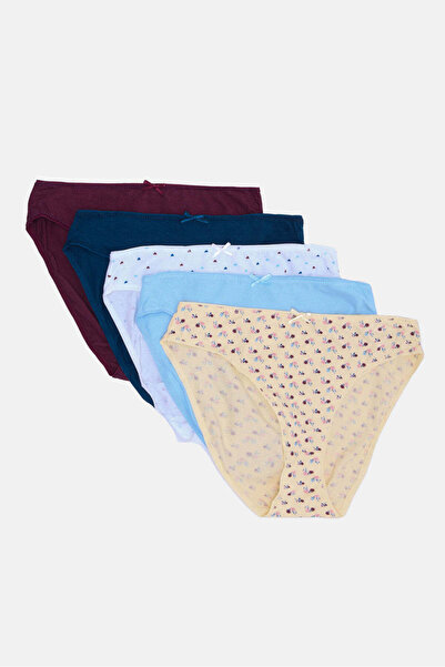 REDTAG مجموعة سراويل داخلية نسائية متنوعة (عبوة من 5 قطع)