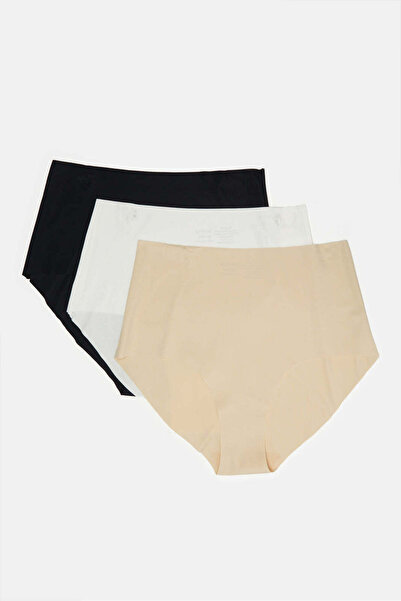 REDTAG Women Assorted Full Brief (Pack Of 3)