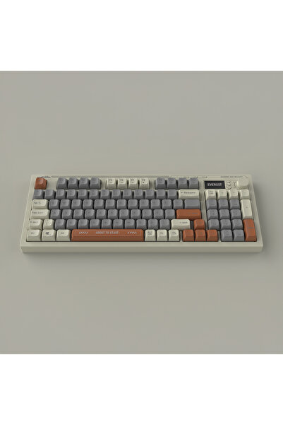 Everest Kb-79 Silent Pro Gri Mavi-Gri-Kahve Sessiz Rgb Q Membrane Oyuncu Klavyesi Kablolu