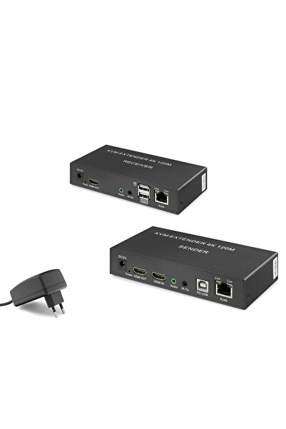 HADRON Hdx1306 120M Hdmi Kvm 1080P Full Hd Extender Siyah