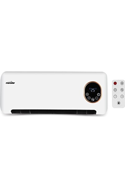 Marsstar Ms-210 (Ms-400) 2000 W Uzaktan Kumandalı Duvar Tipi Fanlı Isıtıcı