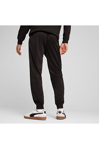 Puma Αριθμός ΕΣΣ. 1 Logo Poly Pants Ανδρικό Φούτερ Παντελόνι 682648-01 ΜΑΥΡΟ