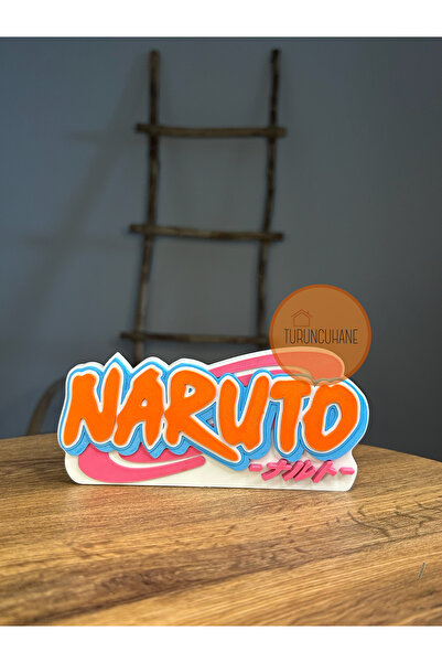 TURUNCUHANE Naruto Manga Logo Masaüstü Dekor Figür Hediyelik Koleksiyon 17