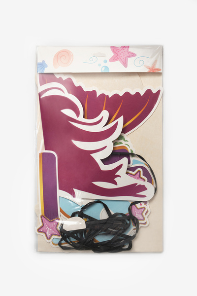 Le Mabelle Lilac Mermaid Themed Happy Birthday Banner