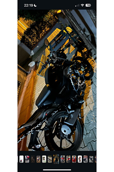 TVS RAİDER 125 CC ÖN ARKA KORUMA DEMİRİ SET SİYAH