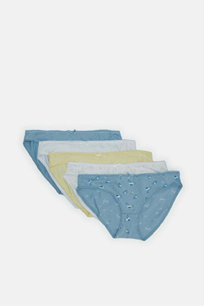 REDTAG مجموعة بيكيني نسائية متنوعة مطبوع وموحدة (عبوة من 5 قطع)