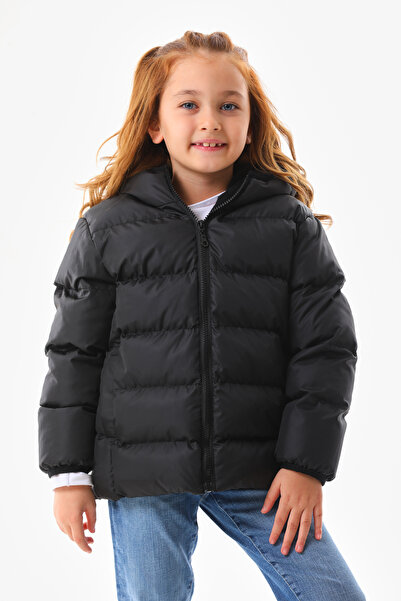 Neşeli Butik Girls Boys Waterproof Inner Fleece Padded Jacket Nbrbc008
