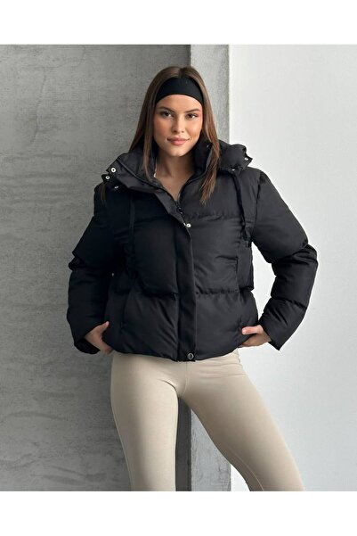 VESS MODA Hooded Puffer Jacket