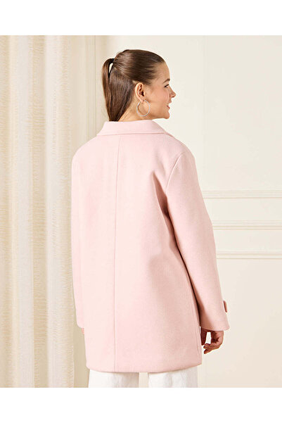 REDTAG Senior Girls Pink Melton Jacket