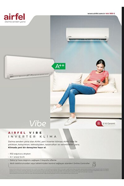 Airfel Vibe 12.000 btu split klima
