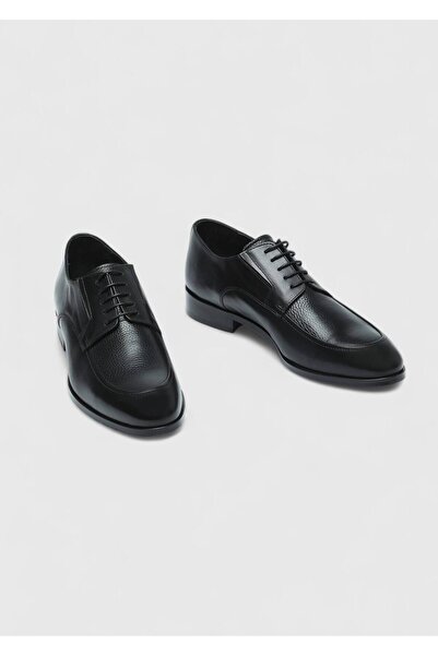 Ramsey Black Leather Classic Shoes
