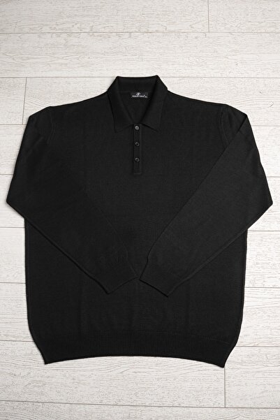 Woolen World Polo Neck Oversize (Large Size) Wool Knitwear Sweater