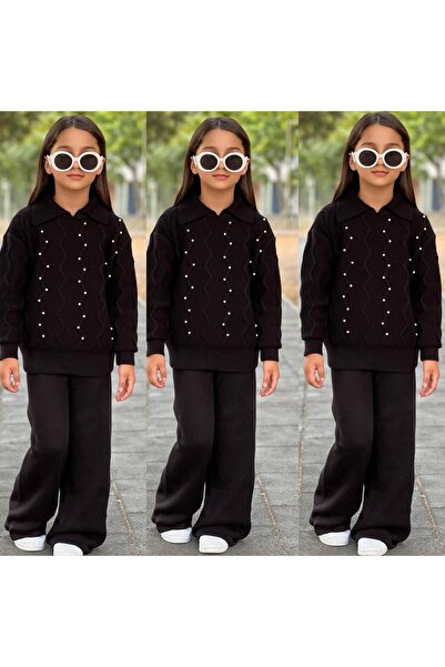 zavera for kids Set de tricotaje pentru fete - cu margele - bumbac 100% % u