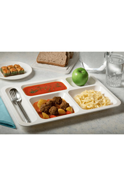 Adalinhome Polycarbonate Unbreakable Children's Table D'Hôte (10 Pieces)