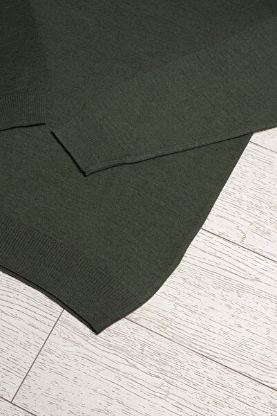 Woolen World Polo Neck Oversize (Large Size) Wool Knitwear Sweater