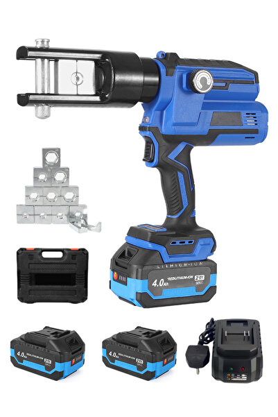 WAKYME أداة ضغط هيدروليكية قابلة لإعادة الشحن 21 فولت 240 مع شاشة رقمية LED