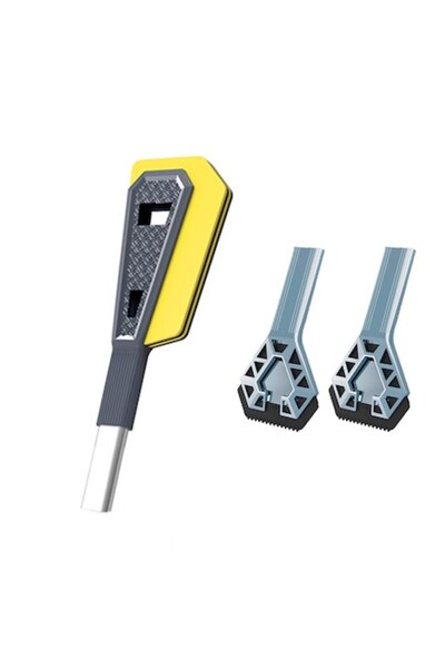 FONIX Ice Dominator 61 cm Snow/Ice Scraper Set with Extra Blade - Blue