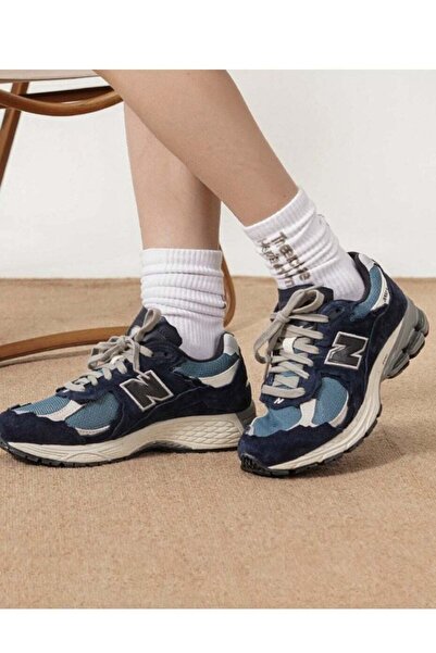 New Balance 2002R Casual Sneakers Navy Blue For Women/Men/Students