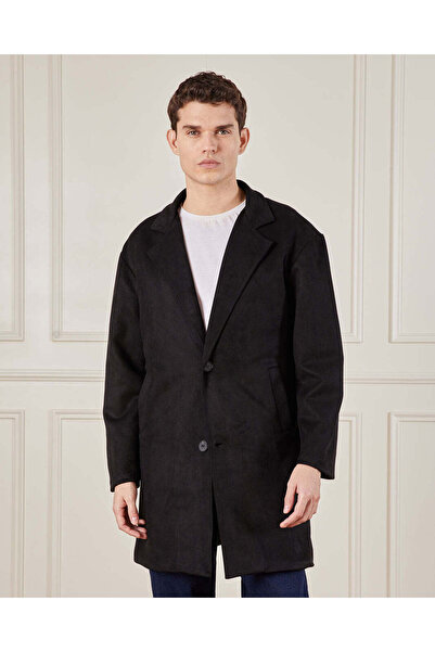 REDTAG Men Brown Collared Trench Coat