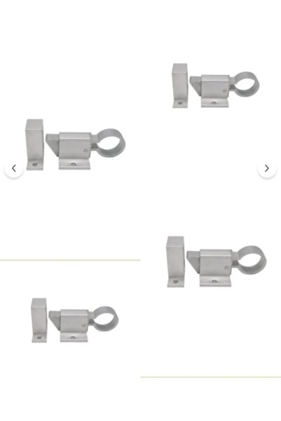Günalp Pvc Aksesuar مقبض باب من الألومنيوم من جونالب، 4 قطع، مطلي بالأنودة ال...