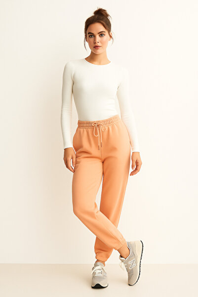 Rich Women's 100% Cotton Two Thread Basic Sweatpants