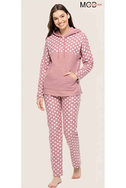 MOD Collection - Kapüşonlu Polar Eşofman Takımı 3985