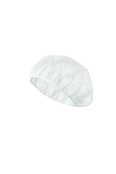 MSG PACKAGING Set of 300 White Disposable Caps, PP