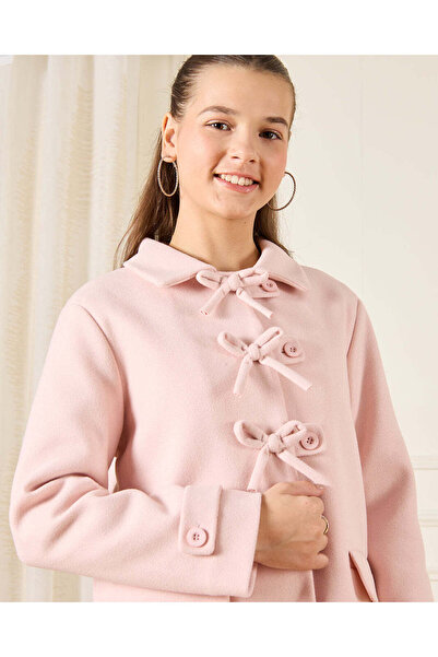 REDTAG Senior Girls Pink Melton Jacket