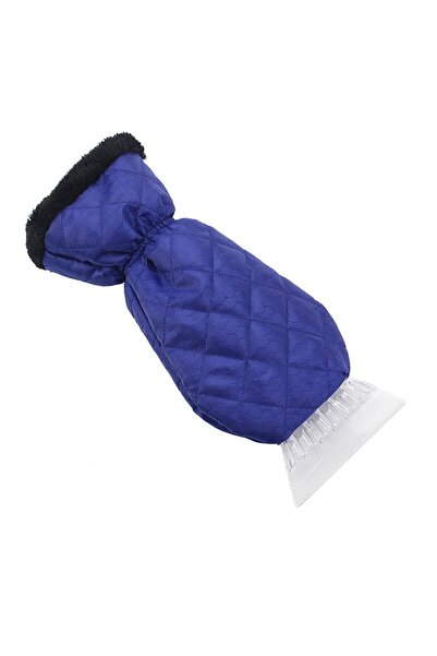 FONIX FrostGuard Pro Snow Scraper and Glove Set, 2-in-1, Waterproof Insulated, Blue