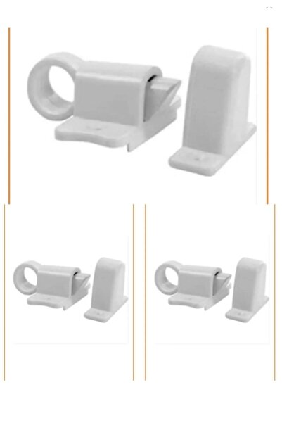 Günalp Pvc Aksesuar Günalp Pimapen Vasistas Çarpma Dilli Kilit Banyo Ve Tuvalet Penceresi 3 Adet