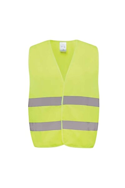 RONIC X Vestă reflectorizantă Star, certificată clasa II, vizibilitate ridicată, galben fluorescent