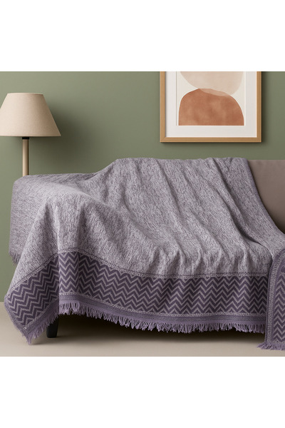 fa collection desing 100% Cotton Luxury Non-Slip Sofa Cover| Sofa Shawl| Multi-Purpose Cover