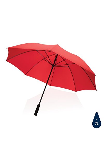 RONIC Men's storm-resistant umbrella RPET 190T 130 cm red