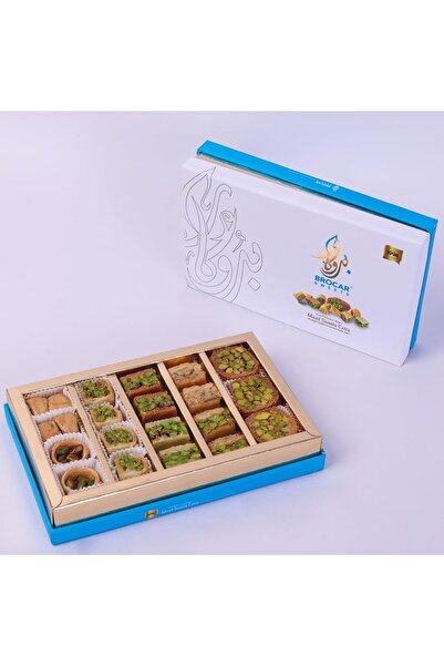 ALSULTAN SWEETS Mixed Baklava, 250 g Luxury Arabic Brocar Sweets Gift Box