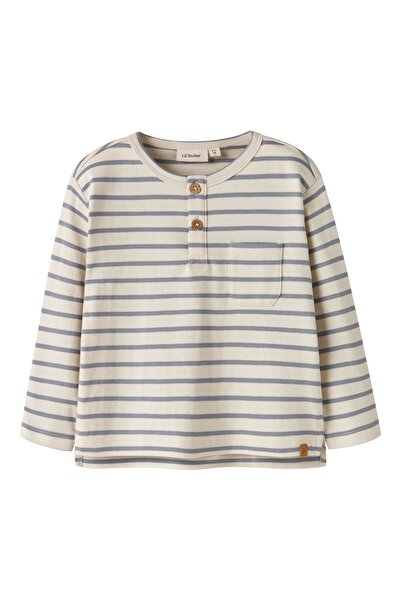 Lil' Atelier Oberteil mit langen Ärmeln Bio-Baumwoll