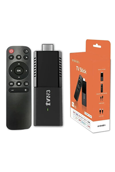 yollayenilensin TVR3 Android 12.5 TV Stick – 4K UHD, 2GB RAM, 16GB Hafıza, Wi...