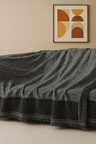 fa collection desing 100% Cotton Luxury Non-Slip Sofa Cover| Sofa Shawl| Multi-Purpose Cover