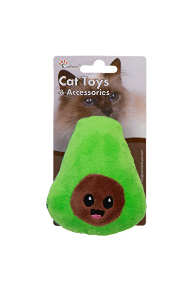 Eastland Sptrns Catnip Squeaky Plush (120048) Avocado 11.5cm