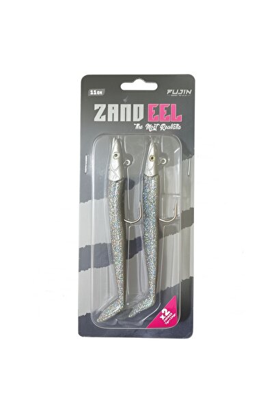 Fujin Zand Eel 11cm 7gr-14gr Double Body+Head Silikon Balık Purple Glitter